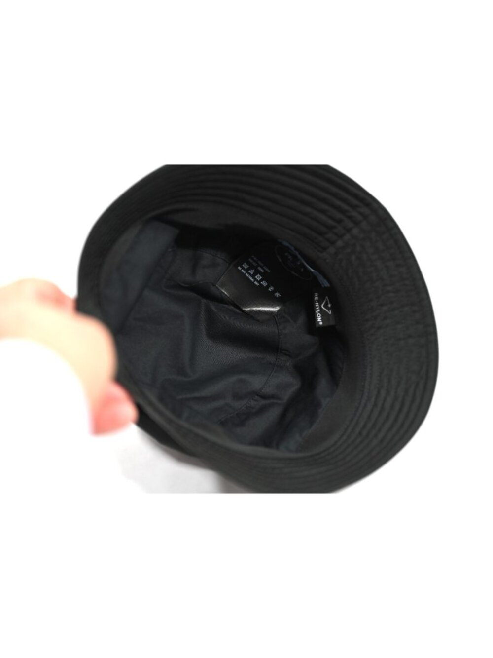 Prada Re-Nylon Bucket Hat in Black - Picture 4 of 4